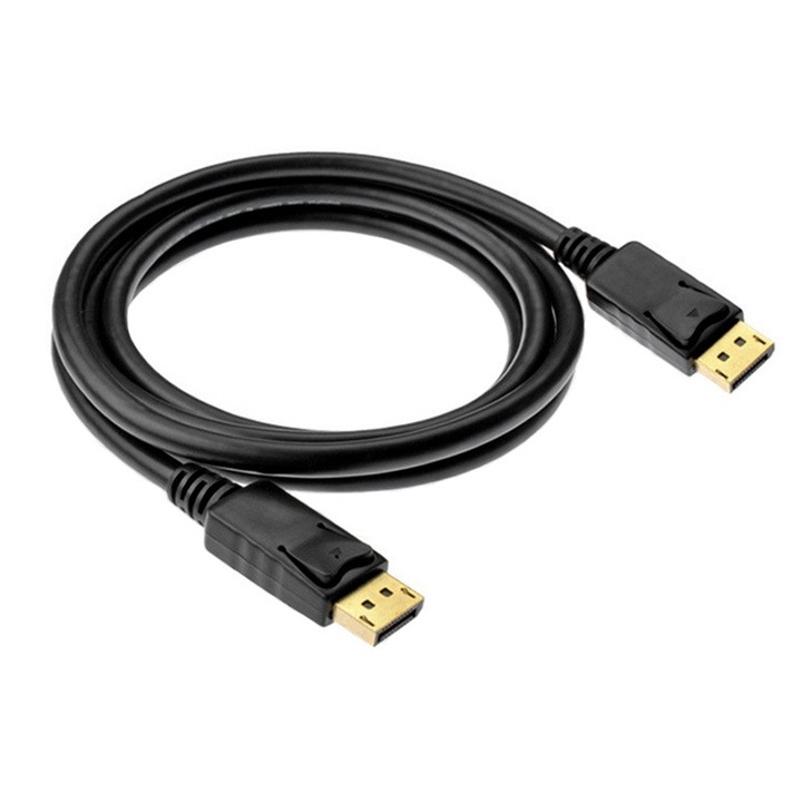 Cablu adaptor DisplayPort DP la HDMI pentru laptop / pc, lungime 1.8m, full HD