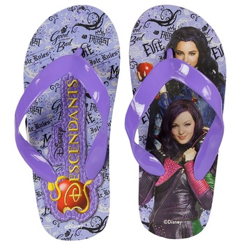 Papuci copii, slapi de plaja Disney Descendants ,albastru , 28 Papuci copii, slapi de plaja Disney Descendants ,albastru , 28