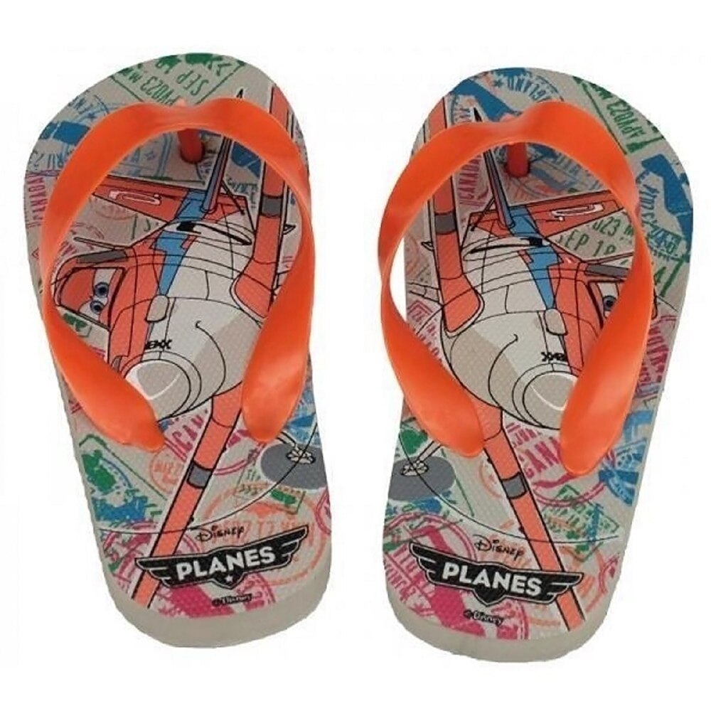 Papuci copii, slapi de plaja Disney Planes , multicolor , 24