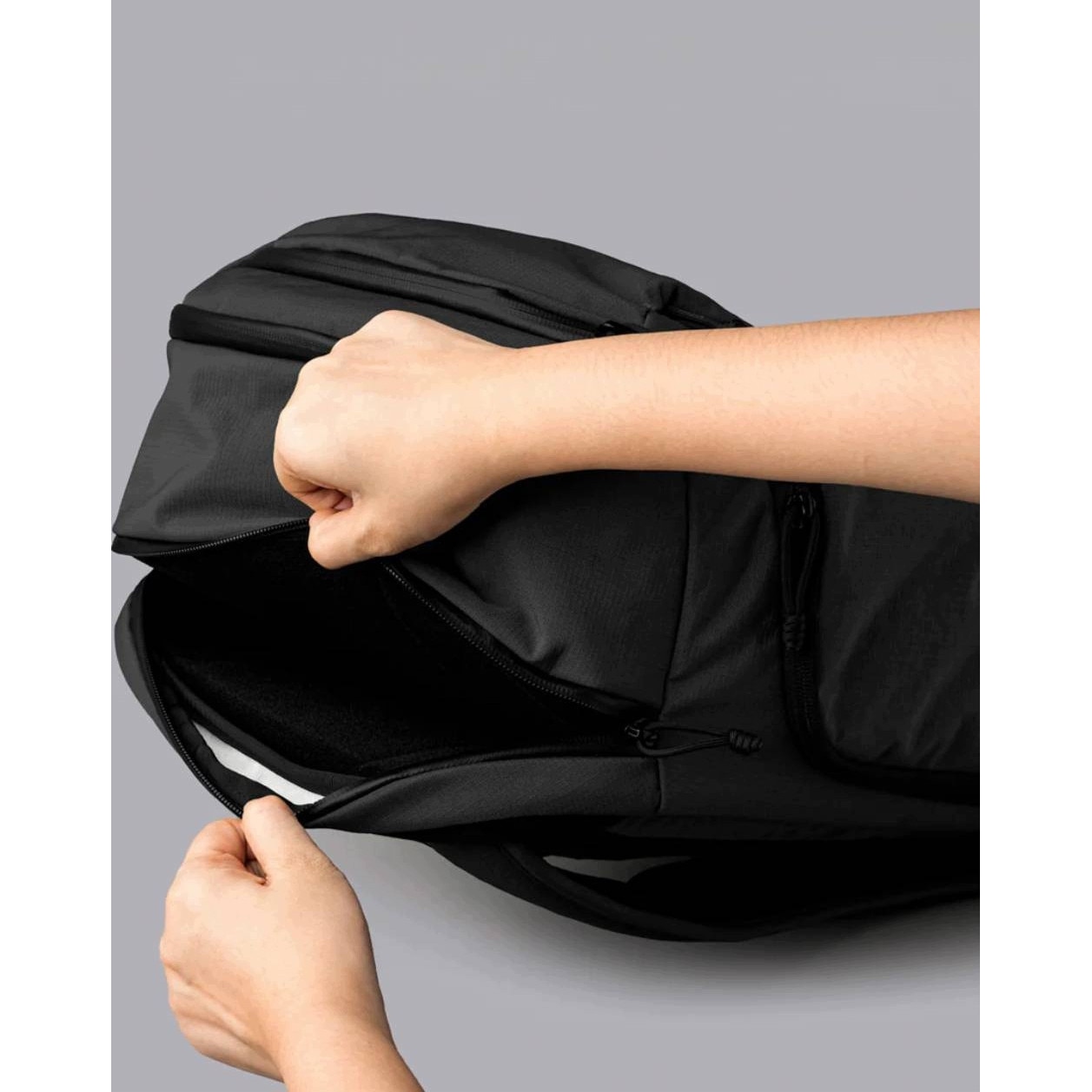 Rucsac laptop Alpaka Traverse 30 l negru ergonomic rezistent 40x30x15cm