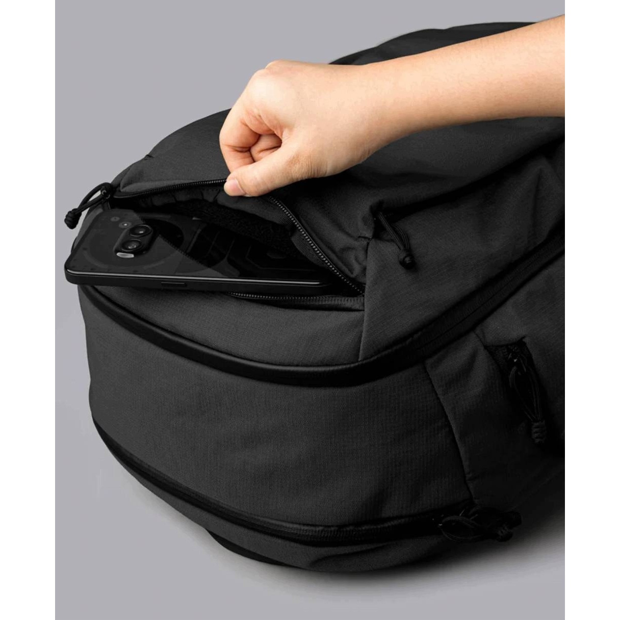 Rucsac laptop Alpaka Traverse 30 l negru ergonomic rezistent 40x30x15cm