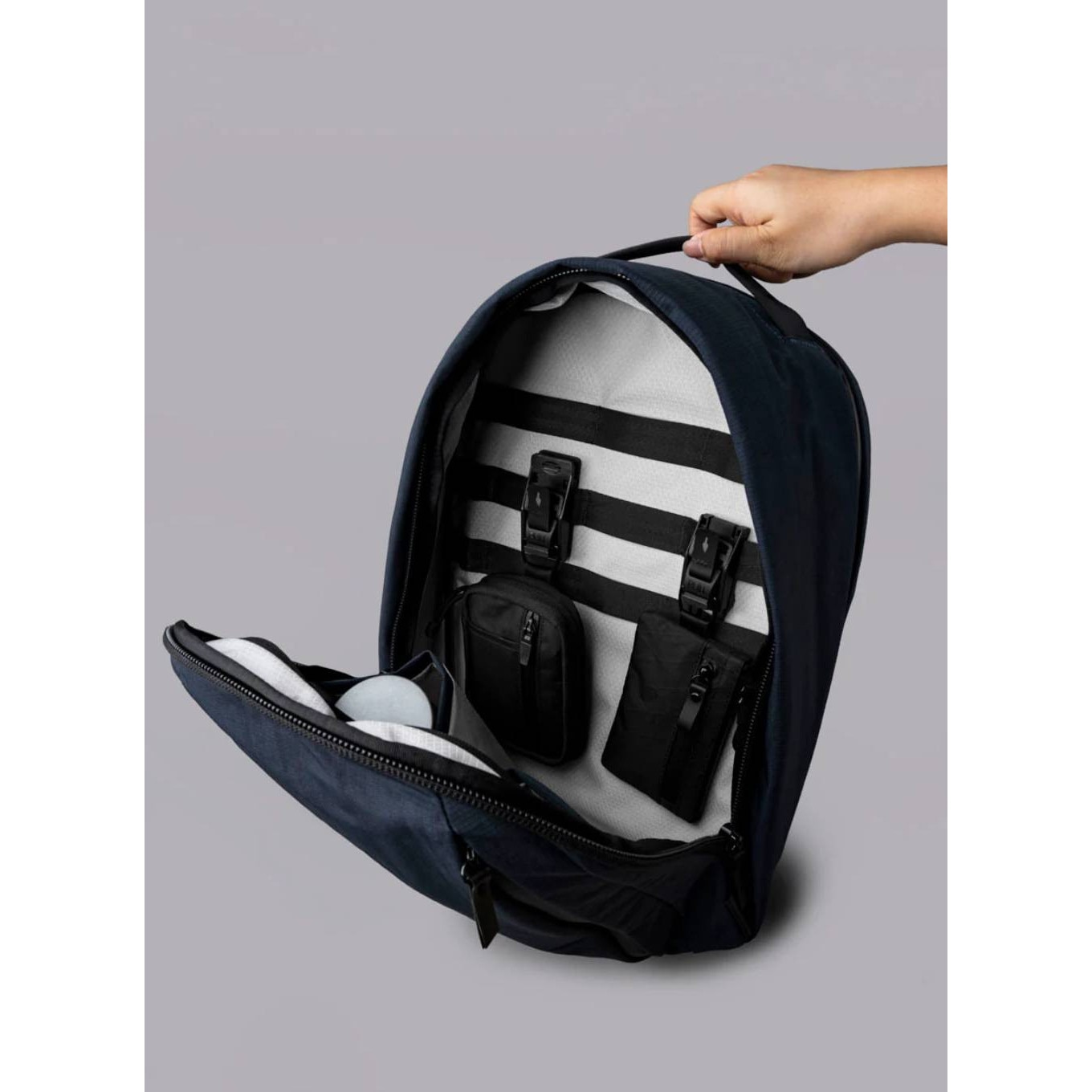 Rucsac urban Alpaka Metro Pro rezistent la apa albastru 24L