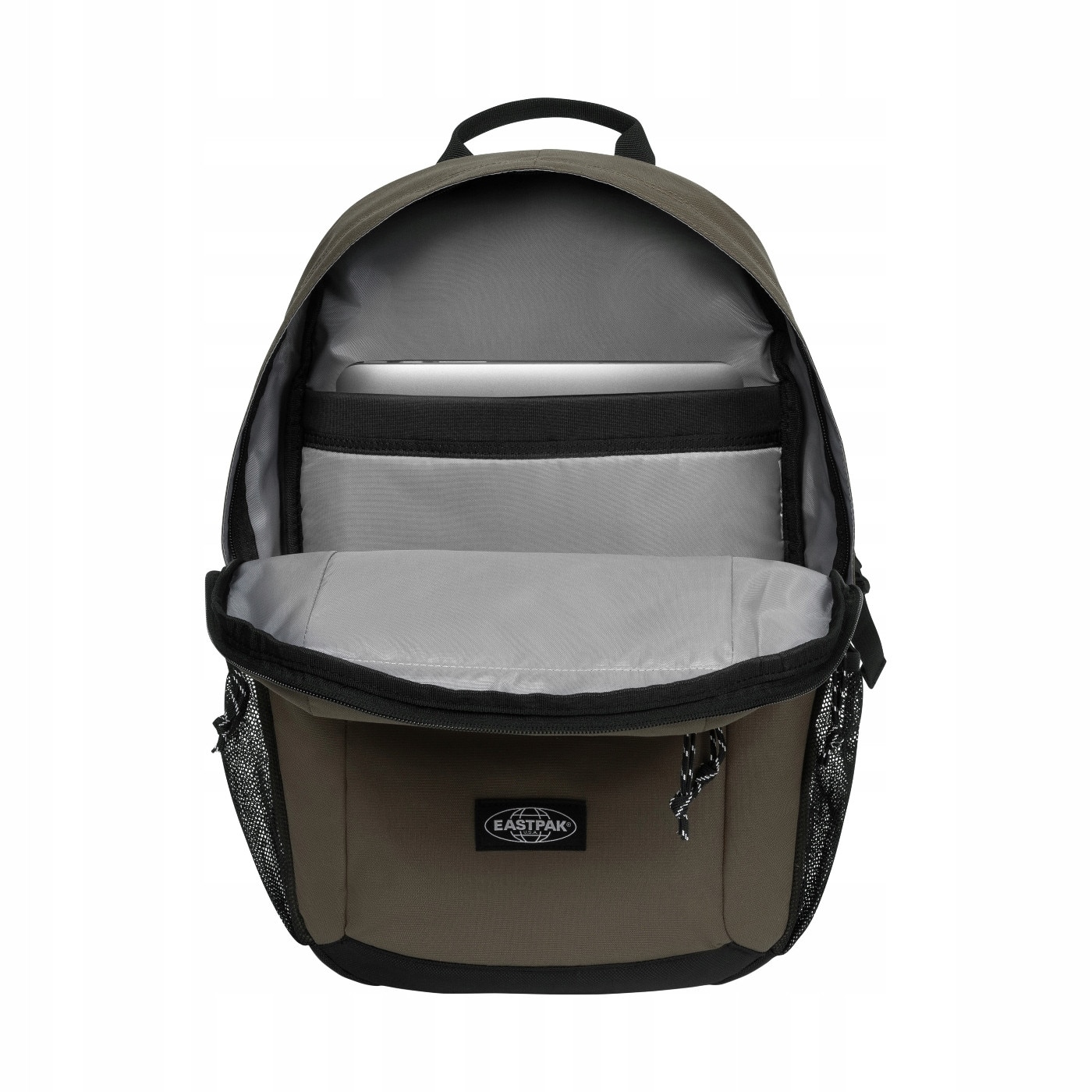 Rucsac laptop Eastpak Floid Pro, compartiment mare, buzunare multiple, verde, 16 inch
