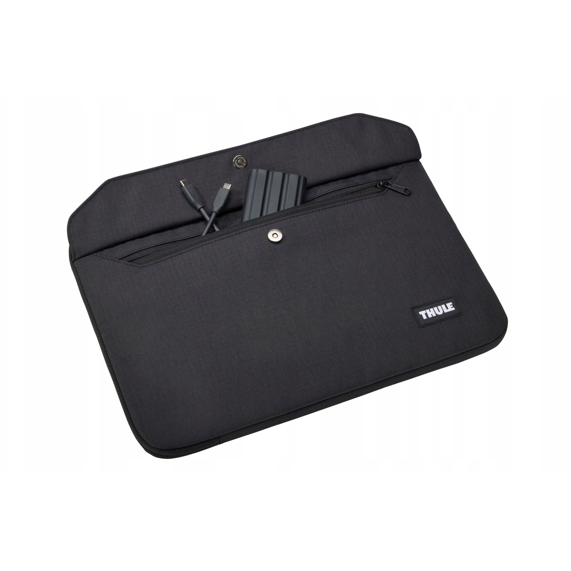 Husa laptop Thule Lithos 16", negru, 40.6cm, 1 compartiment, 1 buzunar, 200g