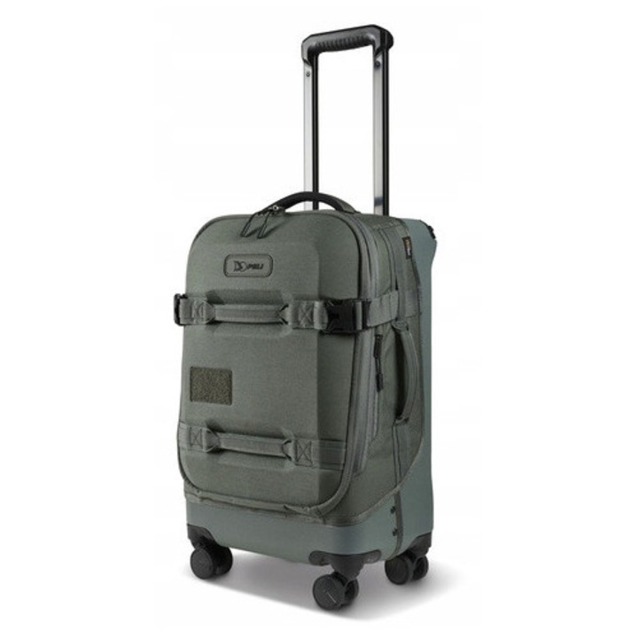 Пътен куфар Peli Aegis 22" хибриден, издръжлив, тъмносив, 4 колела, 50x35x25см