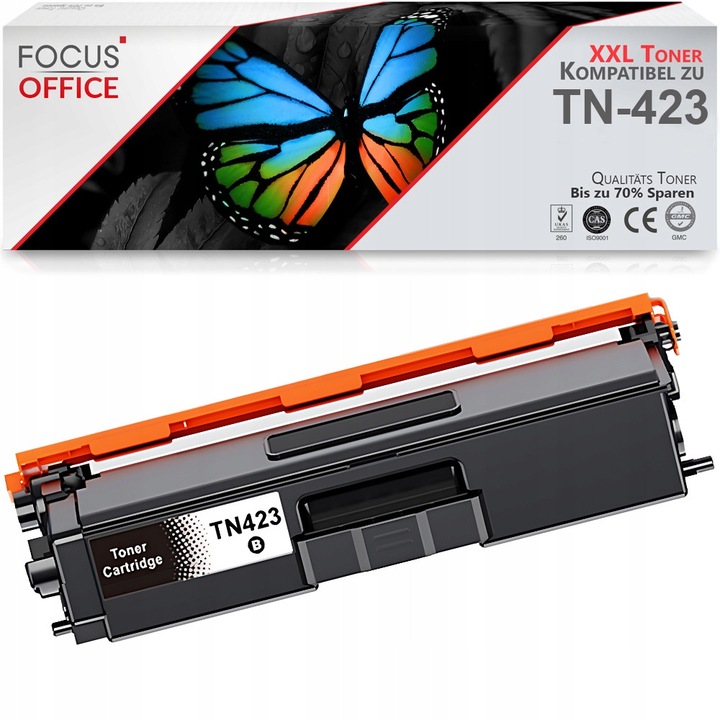 Toner Focus Office TN-423 XL fekete 6000 oldal