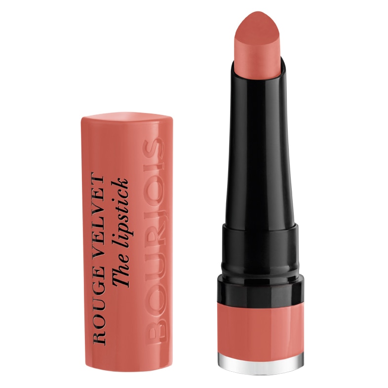Ruj Bourjois Rouge Velvet The Lipstick 15 Peachy Nude, 2.4 g