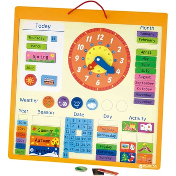 Calendar magnetic, lemn, Viga Calendar magnetic, lemn, Viga