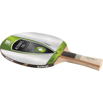 Paleta tenis de masa SUNFLEX ATOMIC C15 , cu burete 1mm Paleta tenis de masa SUNFLEX ATOMIC C15 , cu burete 1mm