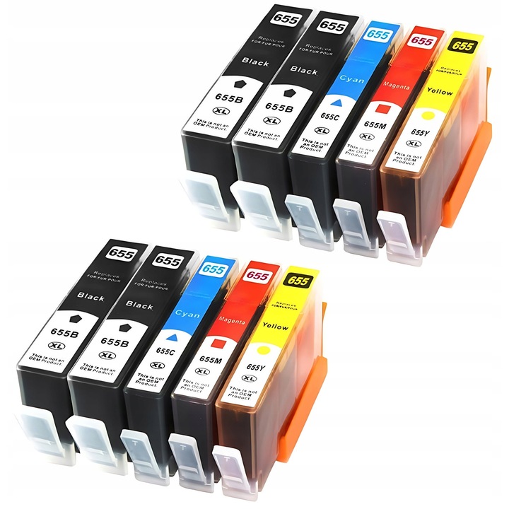 EMB nyomtatópatronok HP Deskjet-hez, szett, többszínű