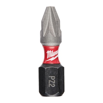 Bit de impact Shockwave, Milwaukee, PZ2x25mm Bit de impact Shockwave, Milwaukee, PZ2x25mm