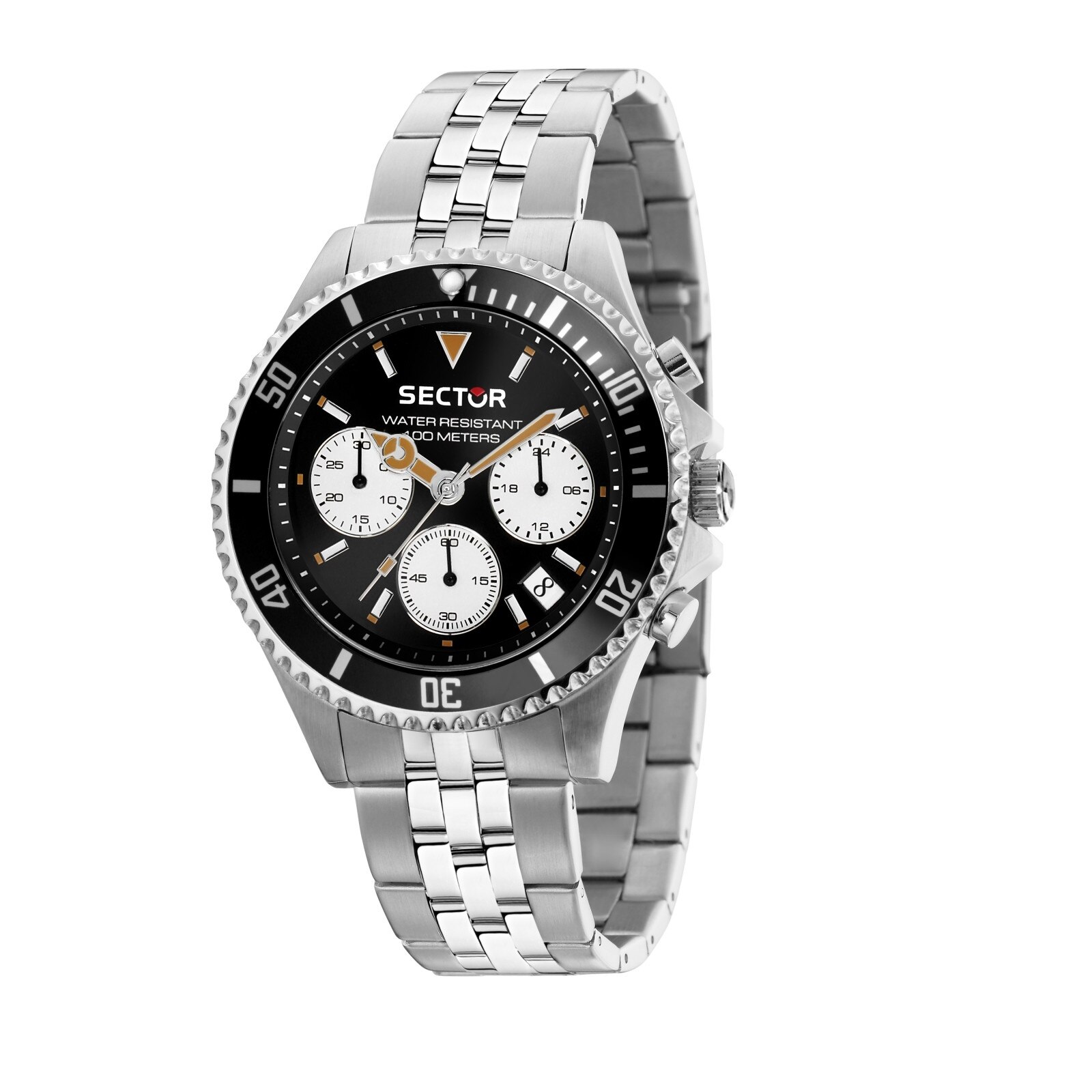 Ceas barbatesc Sector R3273661010 Quartz Argintiu