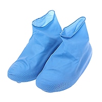 Huse pentru incaltaminte, impermeabile, latex , waterproof, marimea L, Albastru
