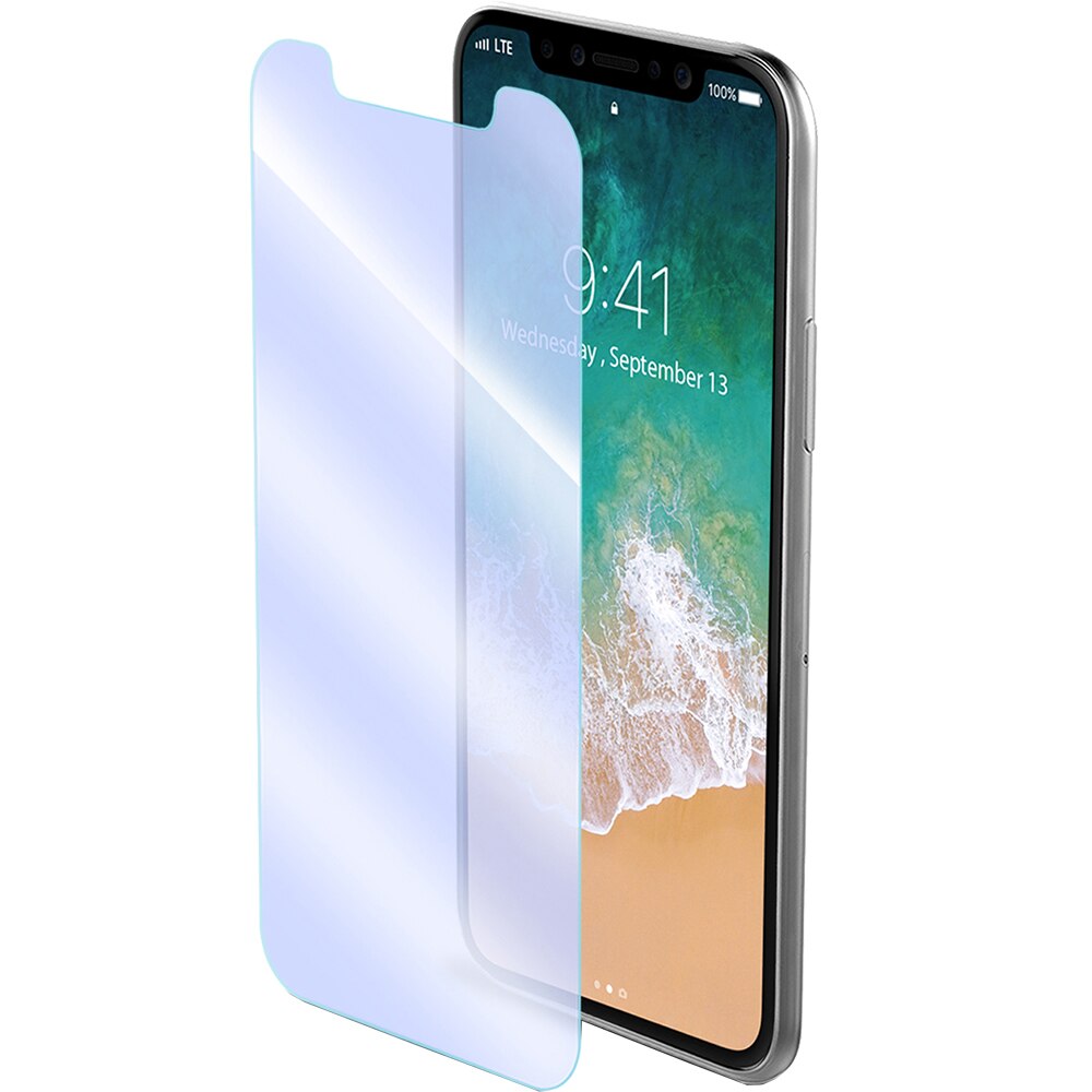 Folie de protectie Celly Tempered Glass GLASS900 pentru Apple iPhone X