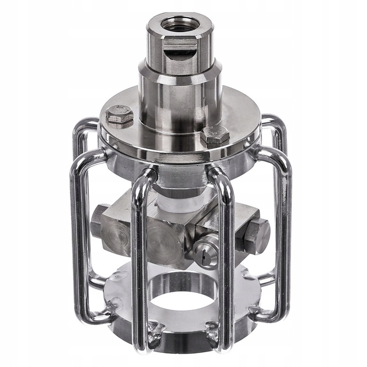 Cap rotativ pentru curatare bidoane Techkar 75mm inox reglabil