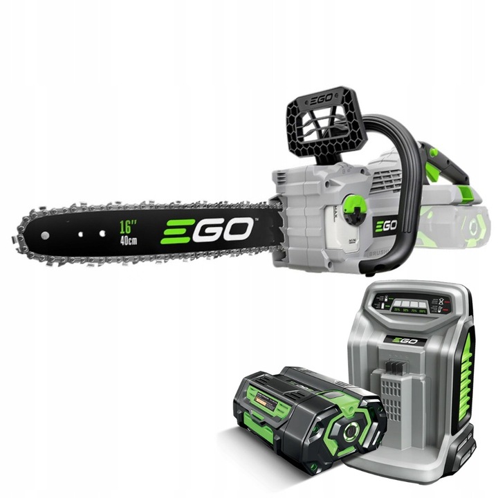EGO POWER+ CS1610E láncfűrész, 40cm, 56V, 5.0Ah, zöld