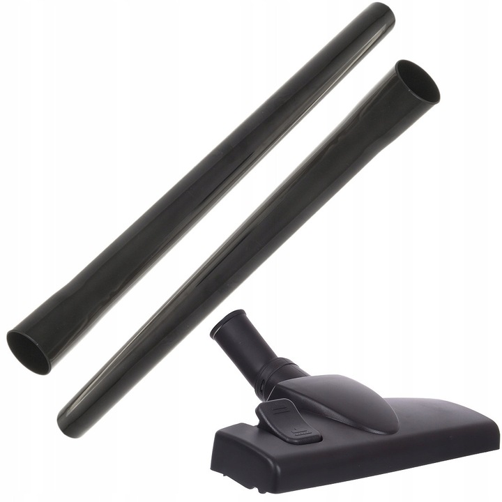 Perie podea Techkar cu doua moduri si 2 tuburi PVC 50cm, 35mm, 26cm latime