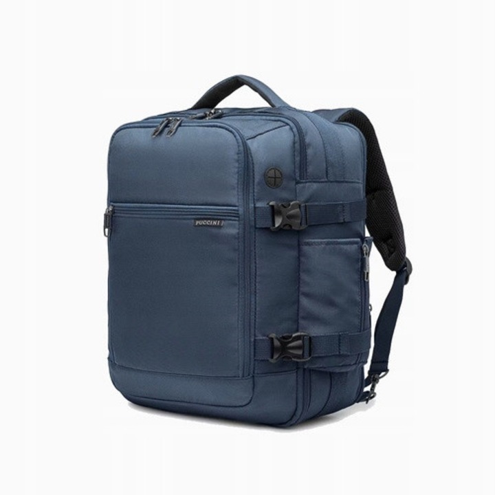 Rucsac multifunctional Puccini Easy Pack, albastru, 40x30x20cm, 24L, pentru laptop 15.6"