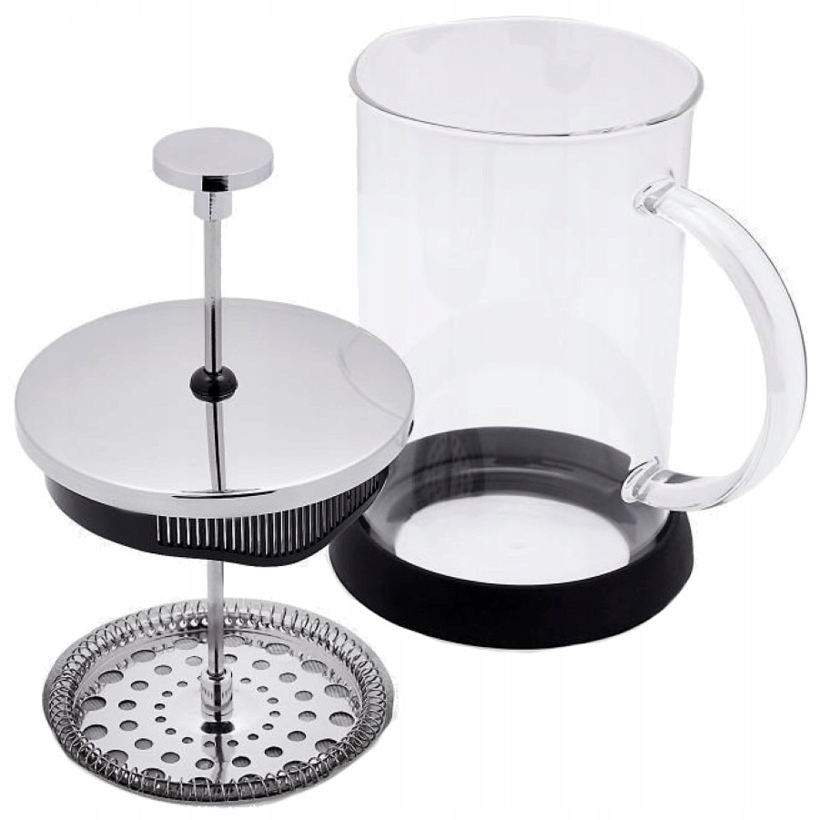 Zaparzacz Florina Arabica 800ml sticla borosilicata negru