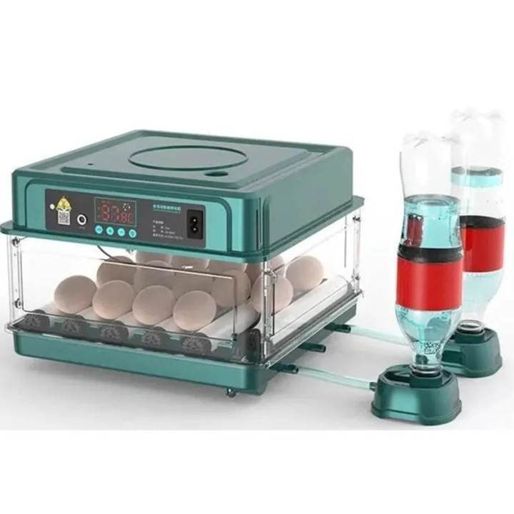 Incubator oua 24 buc C50 automat control temperatura iluminare alb
