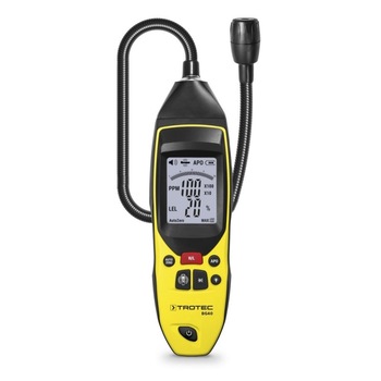 Detector de gaz Trotec BG40, Precizie: 50 ppm, Timp reactie: 2 s, Alarma optica, acustica si prin vibratie, Ecran LCD Detector de gaz Trotec BG40, Precizie: 50 ppm, Timp reactie: 2 s, Alarma optica, acustica si prin vibratie, Ecran LCD