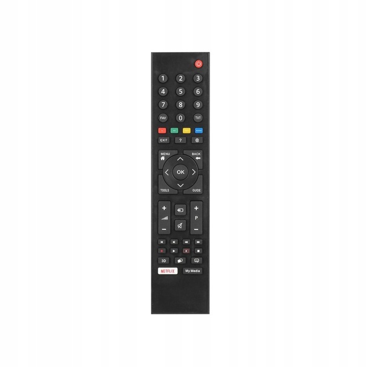 Telecomanda TV compatibila Grundig, fara programare, neagra, universala