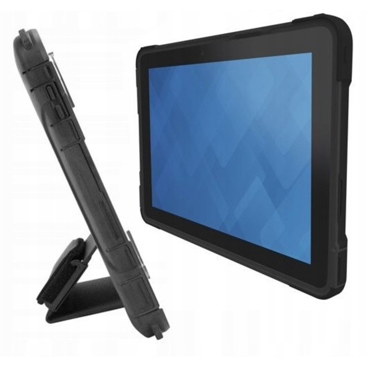 Husa tableta Targus SafePort Rugged Max Pro, protectie militara, negru, Dell Venue 10 Pro 5056