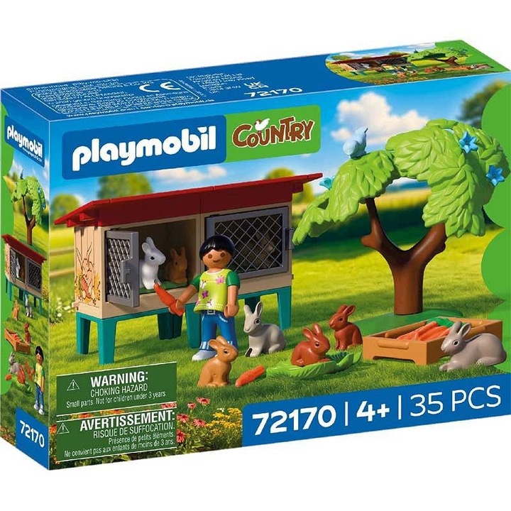 Фигурка Playmobil Country Клетка за зайци 72170