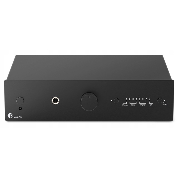 Pro-Ject MaiA S3 integrált erősítő Bluetooth 5.0 fekete 206x176x55mm