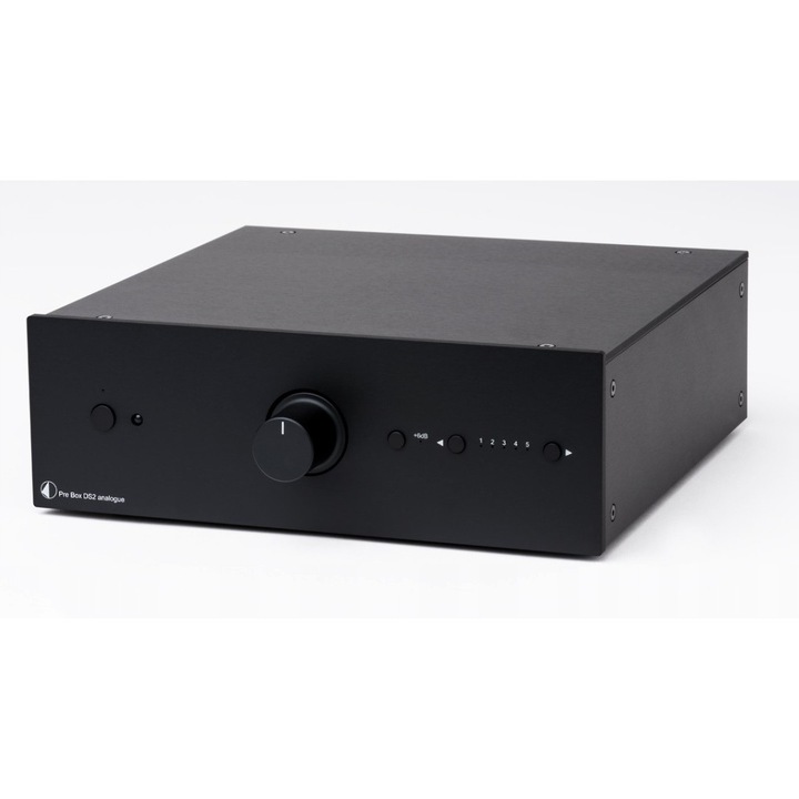 Pro-Ject Pre Box DS2 analóg sztereó előerősítő, fekete, 206x71x220mm