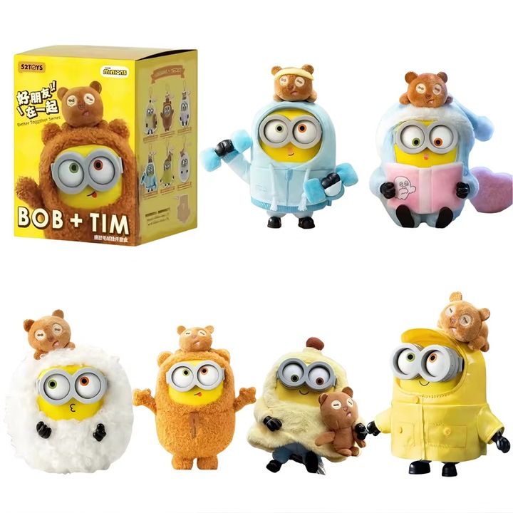 Фигурките изненада Minion — с мистериозни герои, меки текстури и стави — представляват перфектния подарък