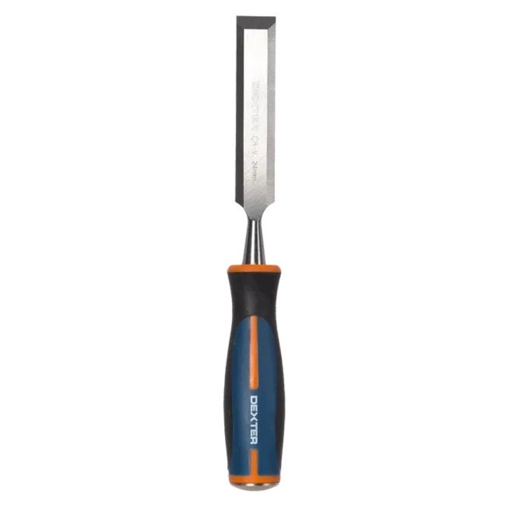 Dalta plata Dexter MC10-0105, 24mm, otel, maner bimaterial, 150x150mm