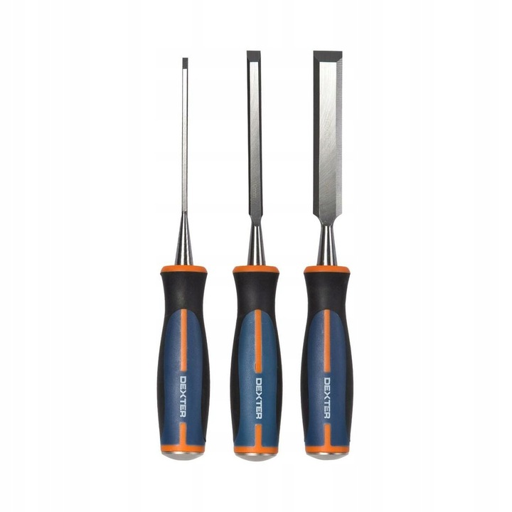 Set 3 dalti plate Dexter 4x10x20mm maner antiderapant