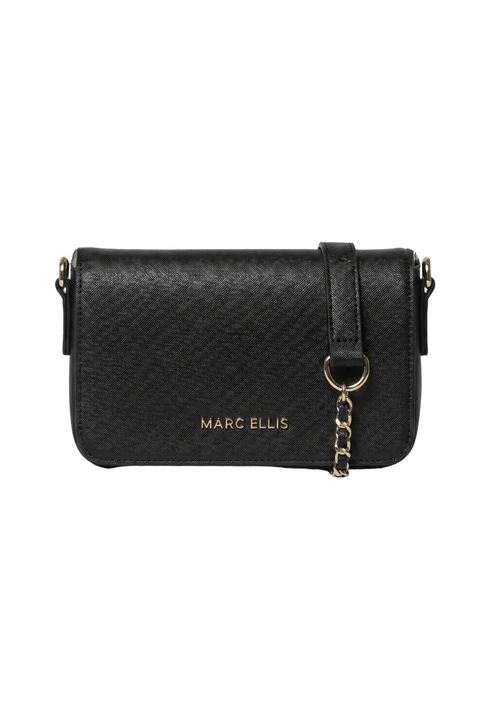 Marc ellis, Geanta crossbody din piele ecologica, Negru