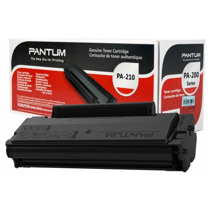 Toner Pantum PA-210, 1600 oldal, fekete, kompatibilis Pantum P2500W/M6500W/M6550NW/M6600NW, kód 52UM5DCO0