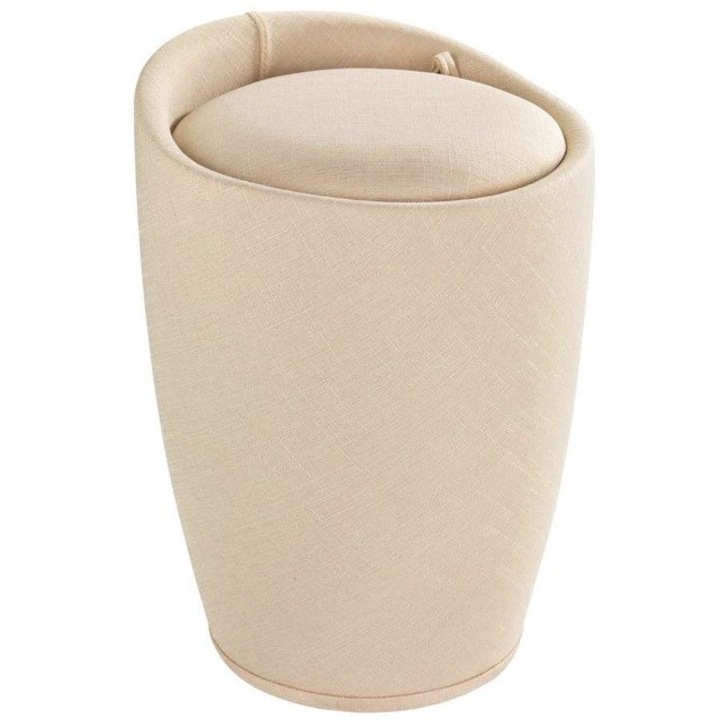 Cos de rufe 2 in 1 Wenko Candy, 20l, Material textil, Bej - bej