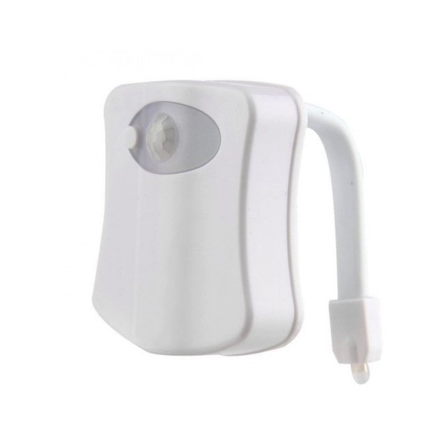 Lampa LED RGB pentru toaleta cu 8 culori, senzor lumina si miscare, waterproof