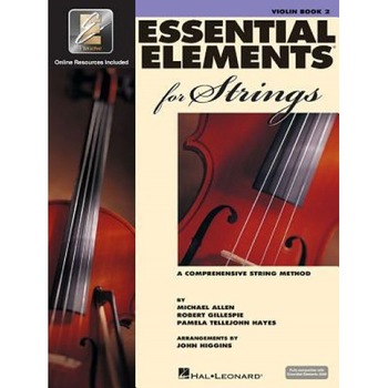 Essential Elements for Strings - Book 2 with Eei: Violin, Robert Gillespie (Author) Essential Elements for Strings - Book 2 with Eei: Violin, Robert Gillespie (Author)