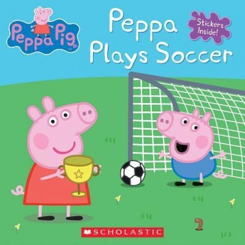 Peppa Plays Soccer (Peppa Pig: 8x8), Inc. Scholastic (Author)
