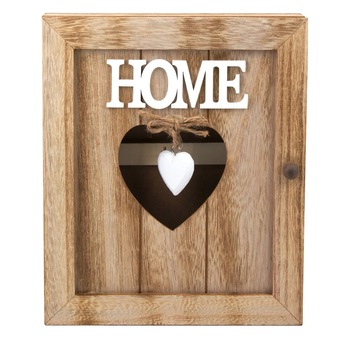 Suport pentru chei ,Zola®, din lemn, love home, 21x6x26 cm Suport pentru chei ,Zola®, din lemn, love home, 21x6x26 cm
