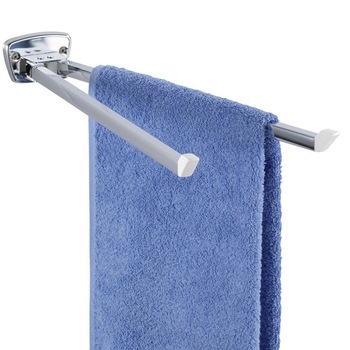 Suport metalic dublu pentru prosoape, Wenko, 42 x 8 x 5.5 cm Suport metalic dublu pentru prosoape, Wenko, 42 x 8 x 5.5 cm