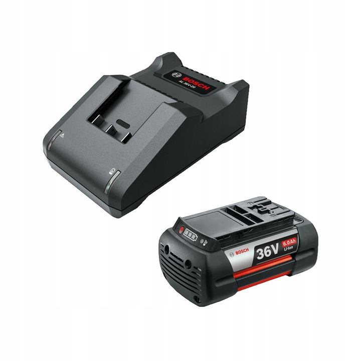 Set acumulator si incarcator Bosch 36V 4.0Ah, 265x95x207mm