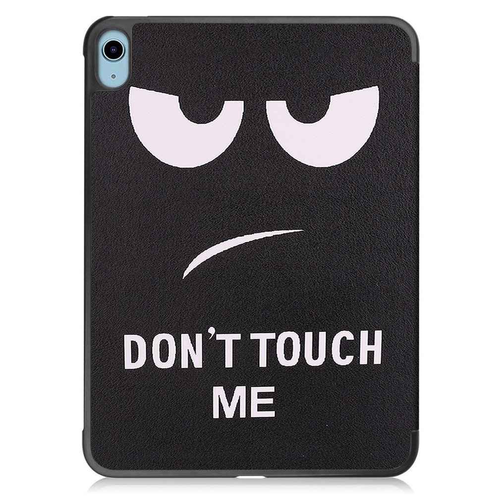 Husa pentru Apple iPad 10 / iPad 11 (A16) (10.9"-11"), Don't Touch Me, Imprimeu Urban, Protectie completa, Negru