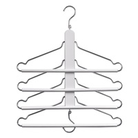 suport pentru pantaloni cu 4 umerase zeller lemnmetal alb imagen 49_0_
0