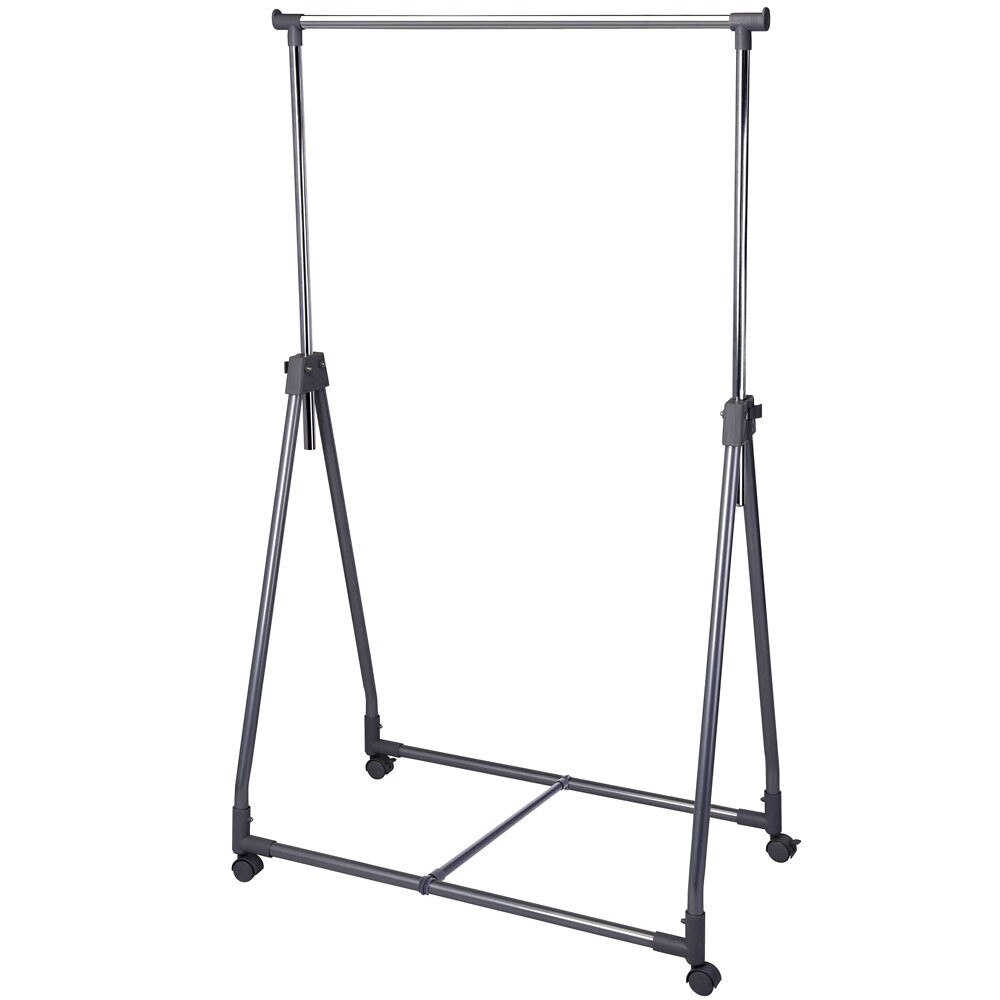 Suport cu roti pentru haine Telexop, Emako, Gri