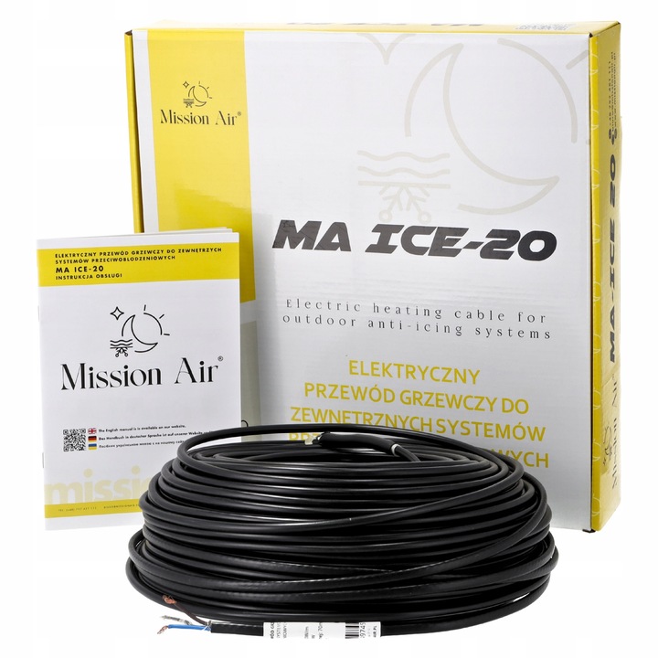Cablu incalzire anti-inghet Mission Air MA ICE-20 2400W 120m