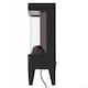 Semineu electric Mission Air Aspen, 2000W, negru, 52x32x18cm