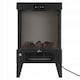 Semineu electric Mission Air Aspen, 2000W, negru, 52x32x18cm