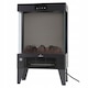 Semineu electric Mission Air Aspen, 2000W, negru, 52x32x18cm
