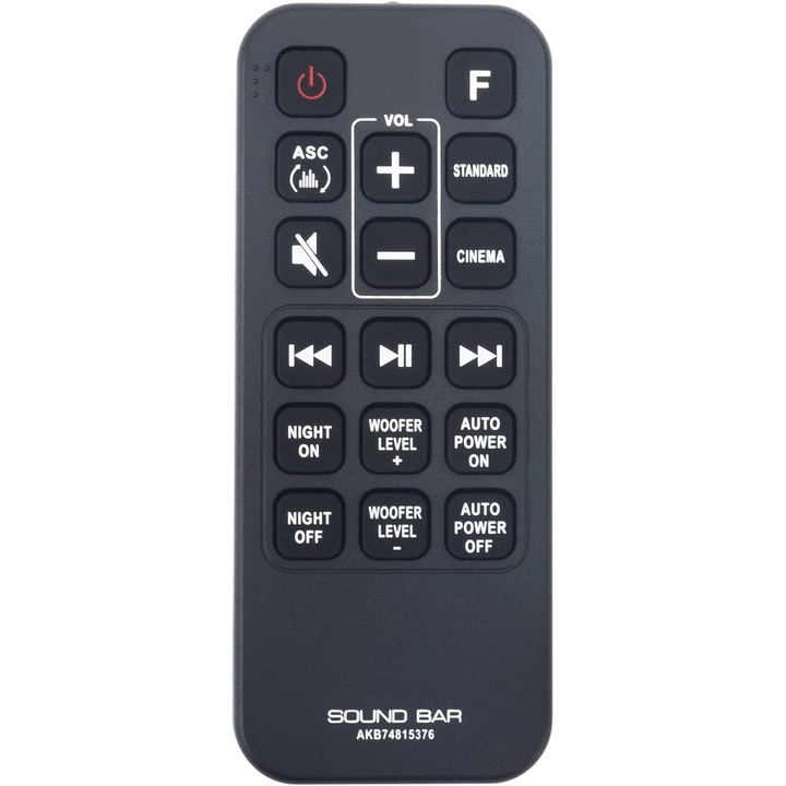 Telecomanda AKB74815376 pentru Soundbar LG SJ3 SJ4